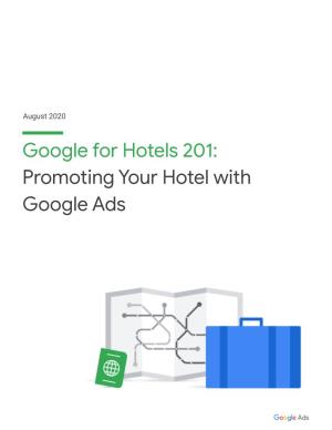 Promoting Your Hotel with Google Ads Google for Hotels Guidebook