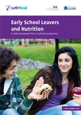 Early School Leavers and Nutrition Research Report