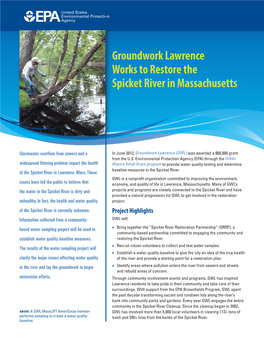 Groundwork Lawrence Works to Restore the Spicket River in Massachusetts