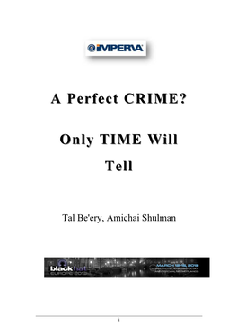 A Perfect CRIME?