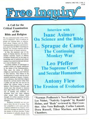 Isaac Asimov L. Sprague De Camp Leo Pfeffer Antony Flew