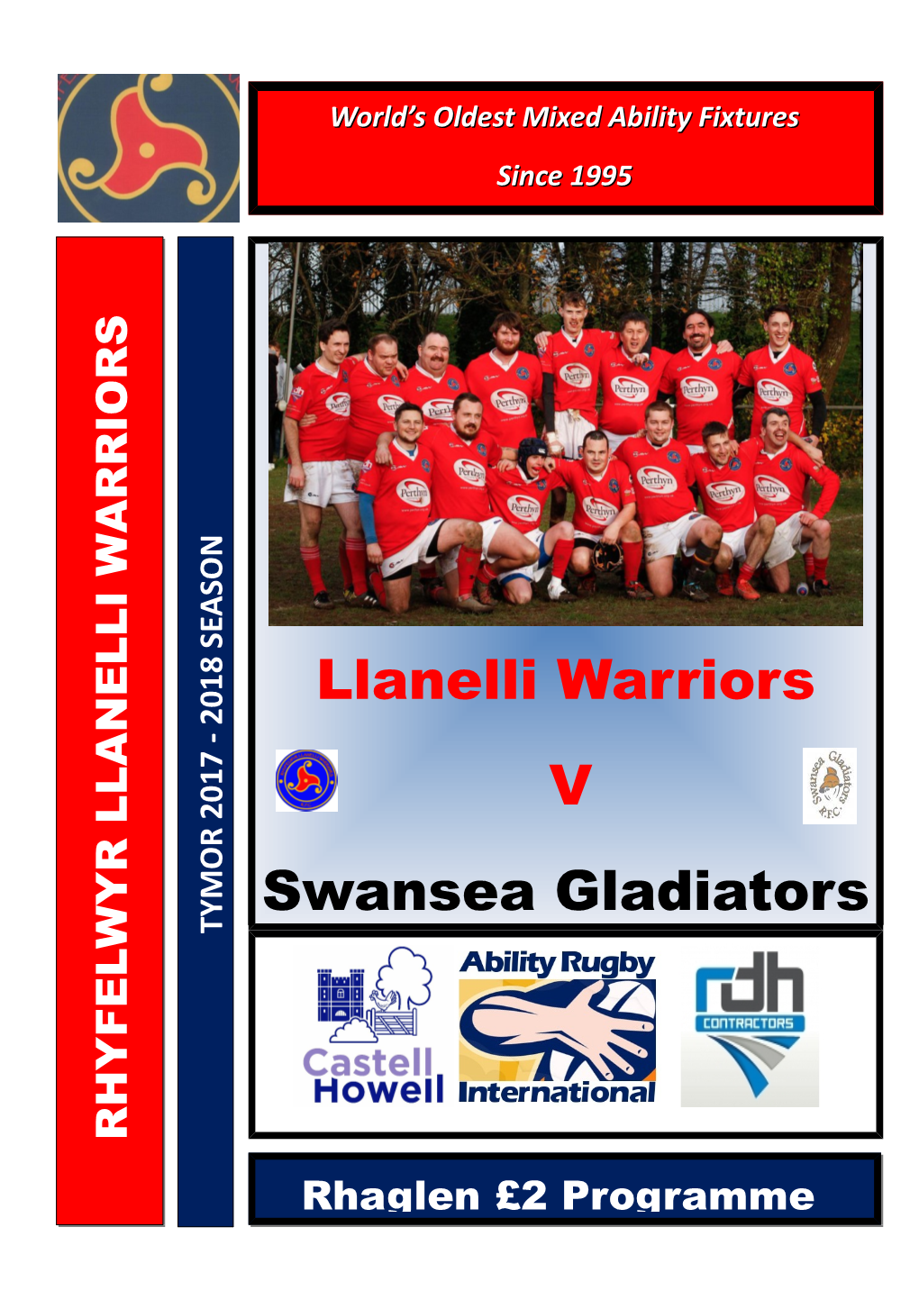 Llanelli Warriors V Swansea Gladiators