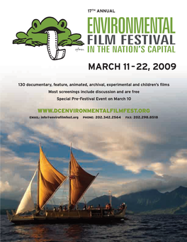 2009 Environmental Film Festival Guide