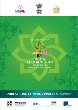 2018 Afghan Company Profiles