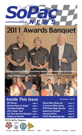 2011 Awards Banquet