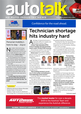 Technician Shortage Hits Industry Hard Shortage of Trained Technicians Is Tices Being Employed by Dealerships