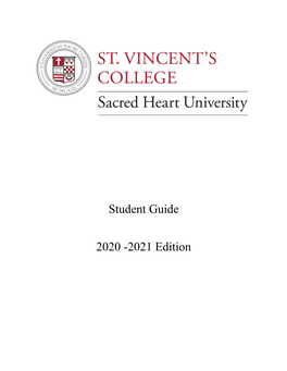 Student Guide 2020 -2021 Edition