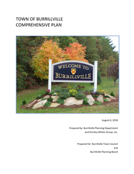 Town of Burrillville Comprehensive Plan