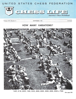 United States Chess Federation How Many Variations?