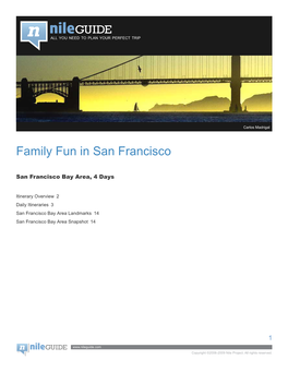 Family Fun in San Francisco