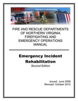 Emergency Incident Rehabilitation Second Edition