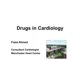 Drugs in Cardiology