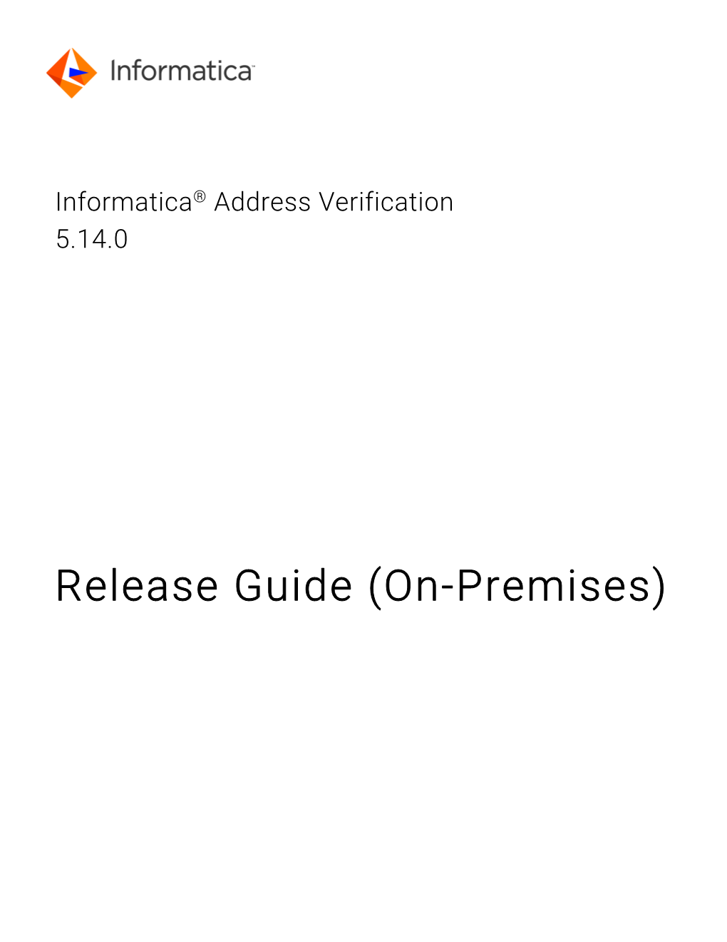 Informatica Address Verification