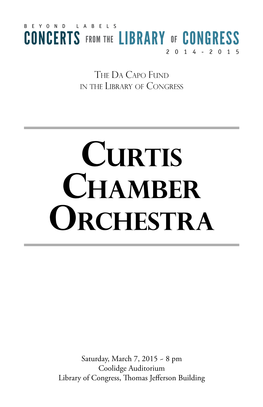 Curtis Chamber Orchestra