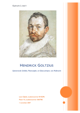 Hendrick Goltzius