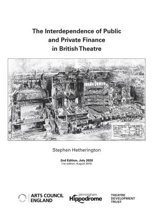 The Interdependence of Public and Private Finance in British Theatre