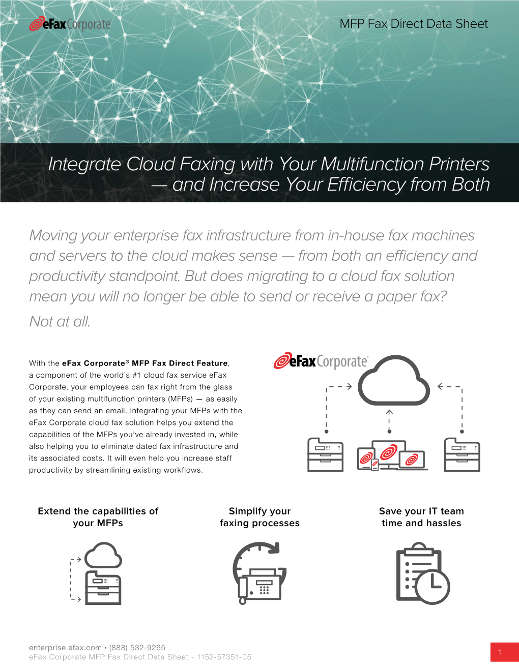 MFP Fax Direct Datasheet