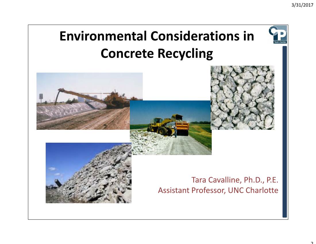 Environmental Considerations in Concrete Recycling