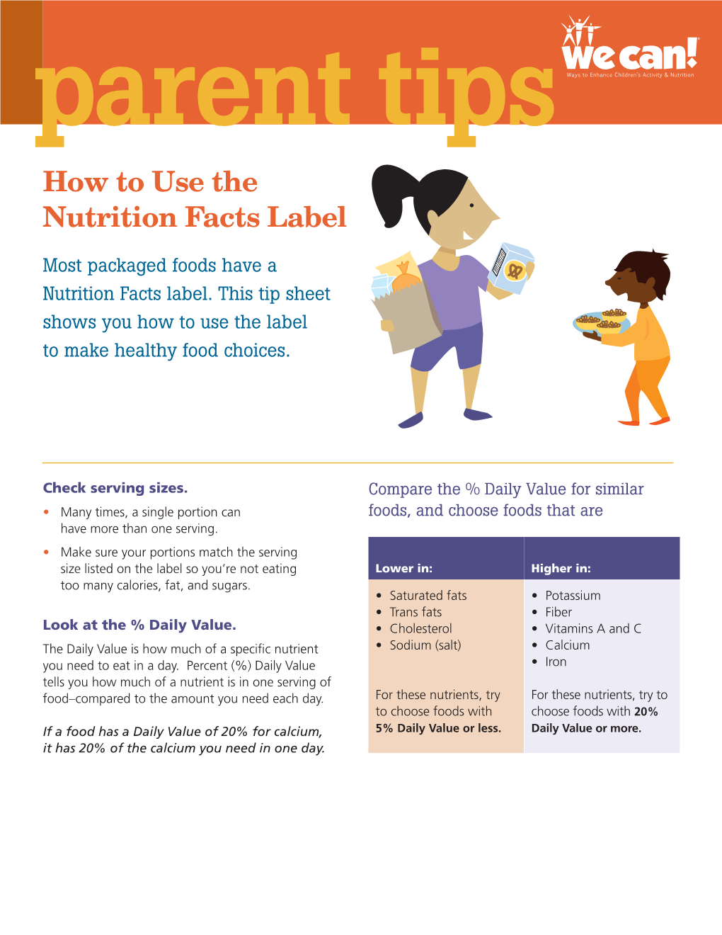 How To Use The Nutrition Facts Label - DocsLib