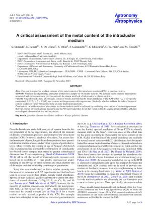 A Critical Assessment of the Metal Content of the Intracluster Medium
