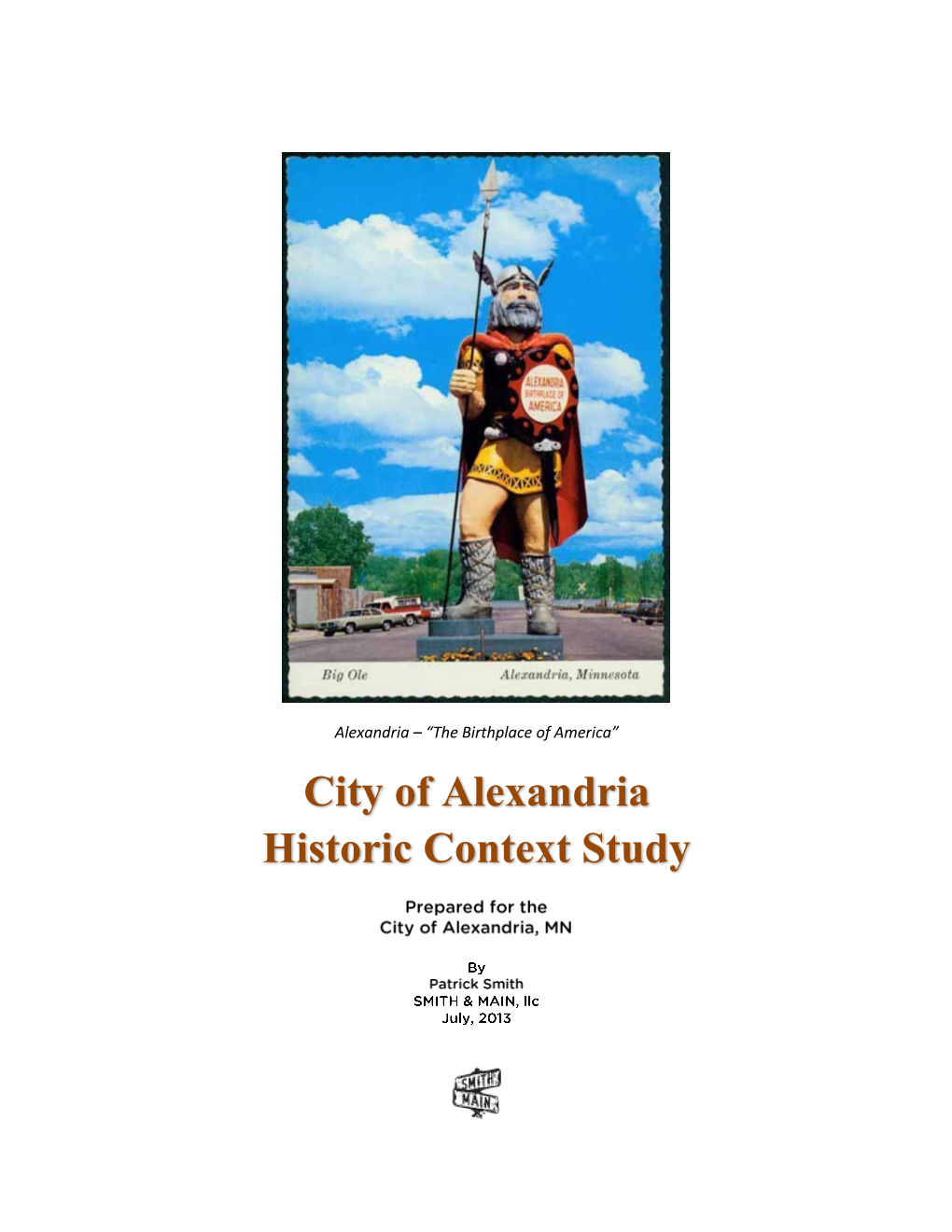 Historic Context Study