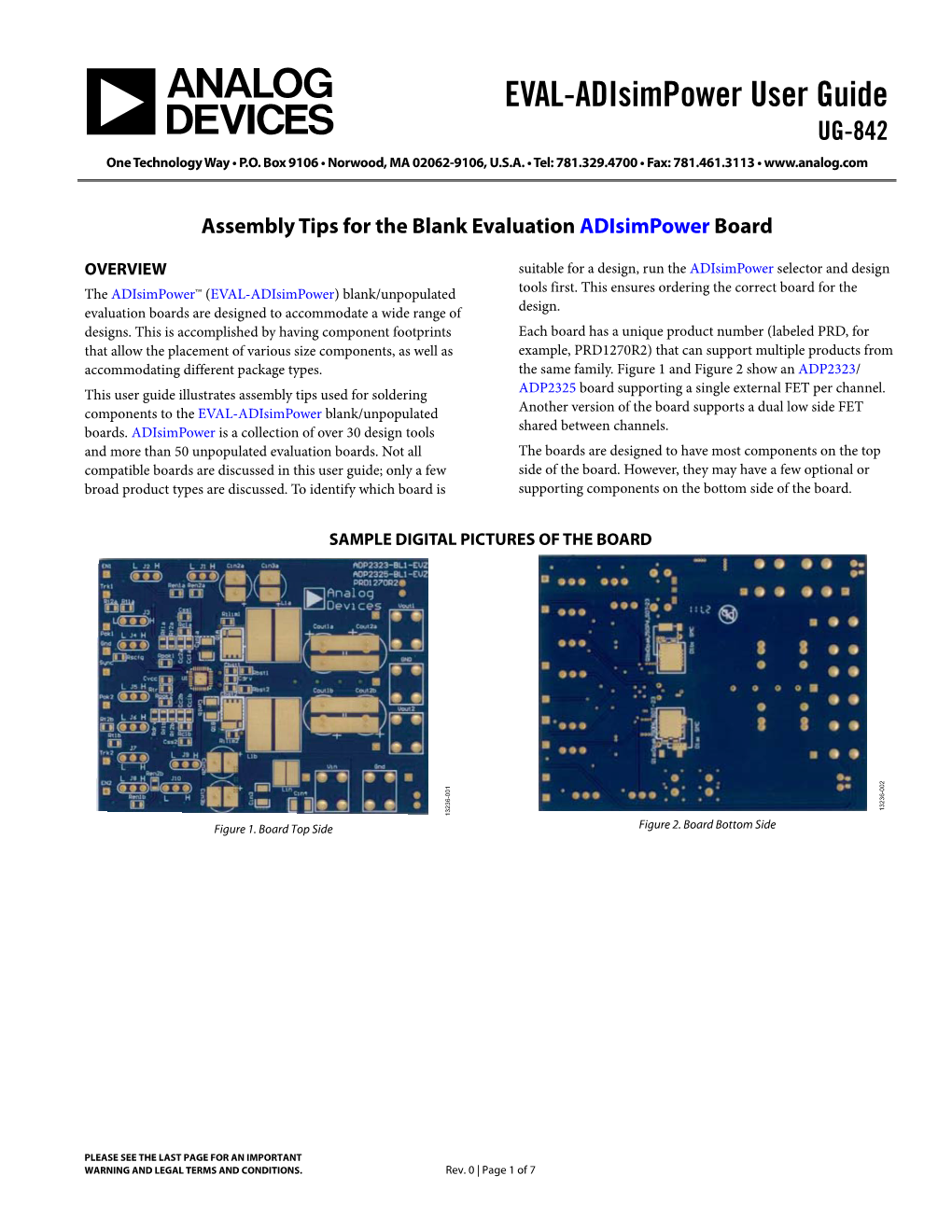 EVAL-Adisimpower User Guide UG-842 One Technology Way • P.O