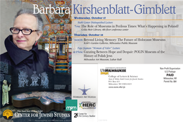 Barbara Kirshenblatt-Gimblett