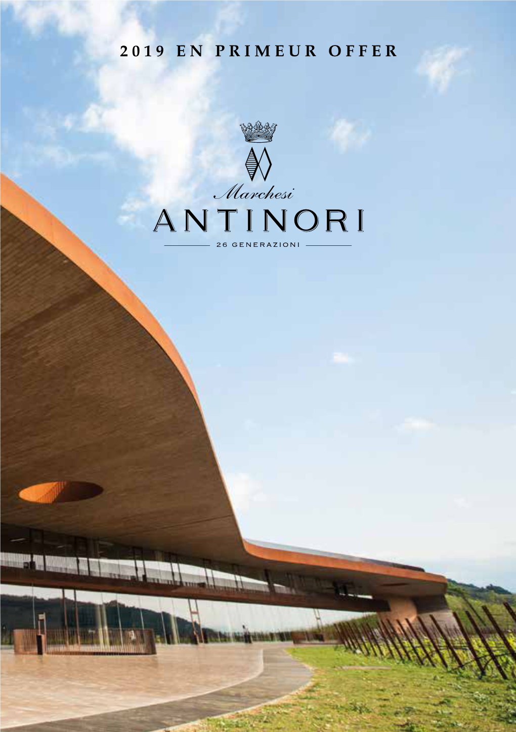 Antinori En Primeur Offer for 2019