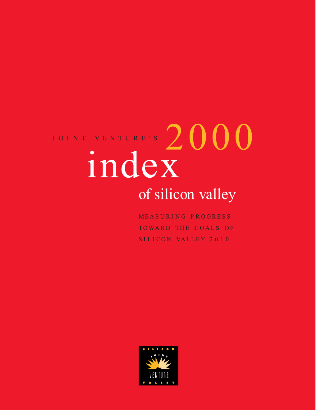 2000 Index of Silicon Valley