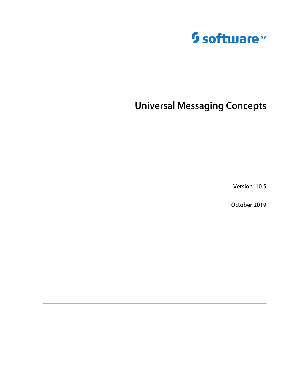 Universal Messaging Concepts