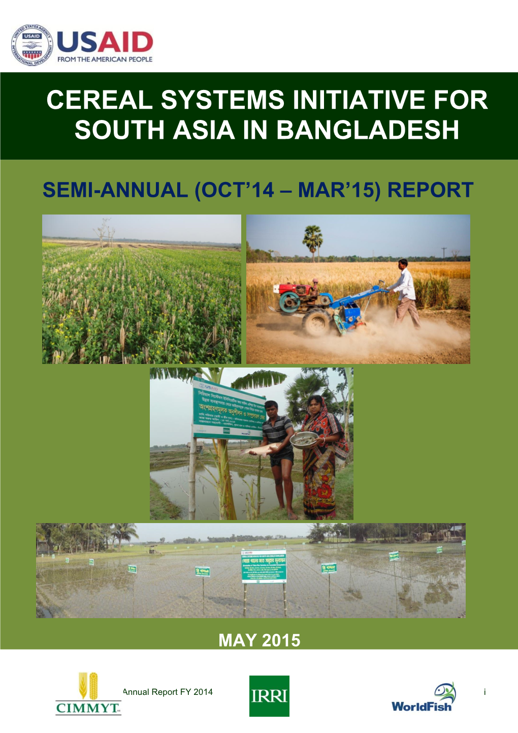 Cereal Systems Initiative for South Asia in Bangladesh
