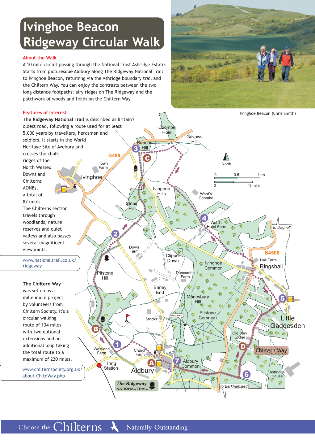 Ivinghoe Beacon Ridgeway Circular Walk