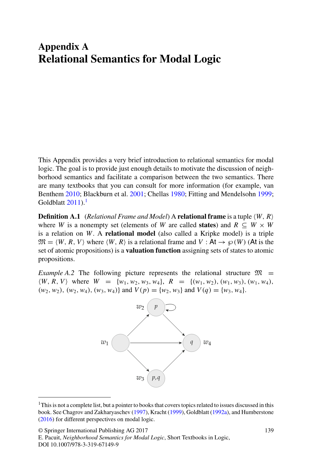 Relational Semantics for Modal Logic