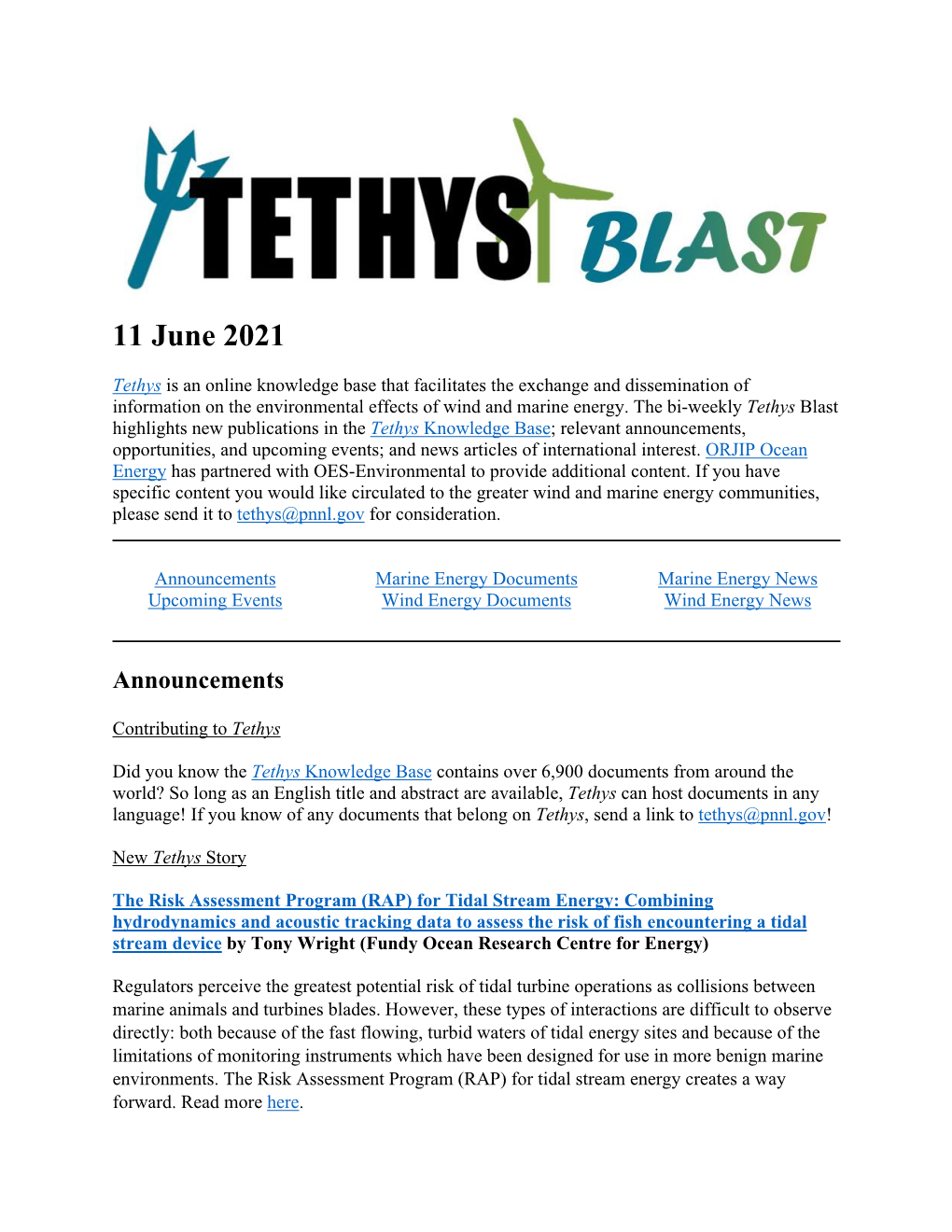 Tethys Blast