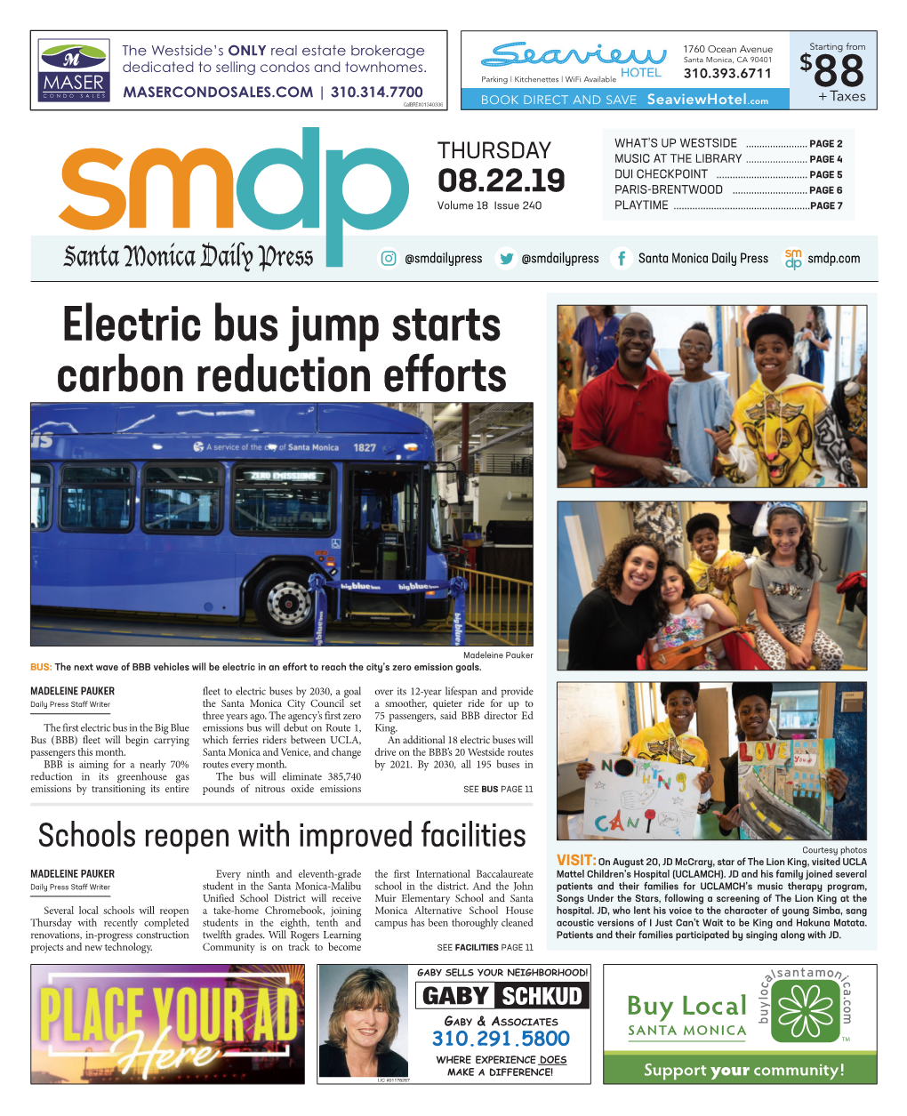 Electric Bus Jump Starts Carbon Reduction Efforts