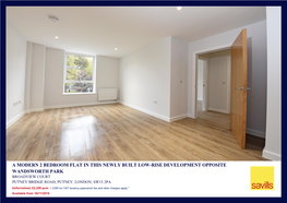 A Modern 2 Bedroom Flat in This Newly Built Low-Rise Development Opposite