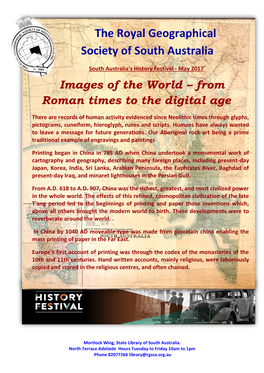 From Roman Times to the Digital Age
