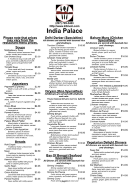 India Palace