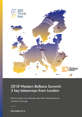 2018 Western Balkans Summit: 3 Key Takeaways from London