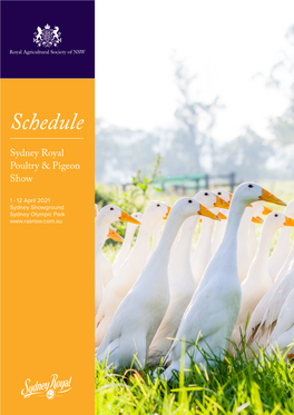 2021-Poultry-And-Pigeon-Schedule.Pdf