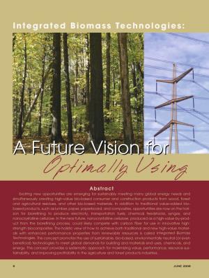 A Future Vision for Optimally Using Wood and Biomass