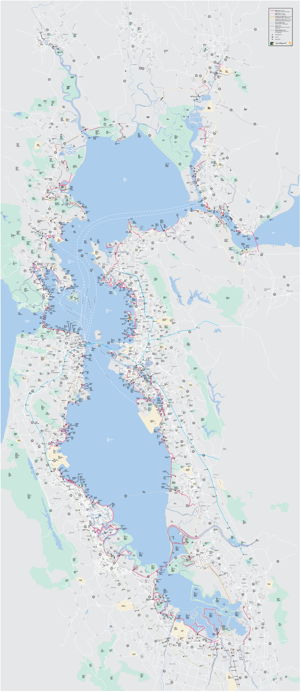 Entire Bay Trail