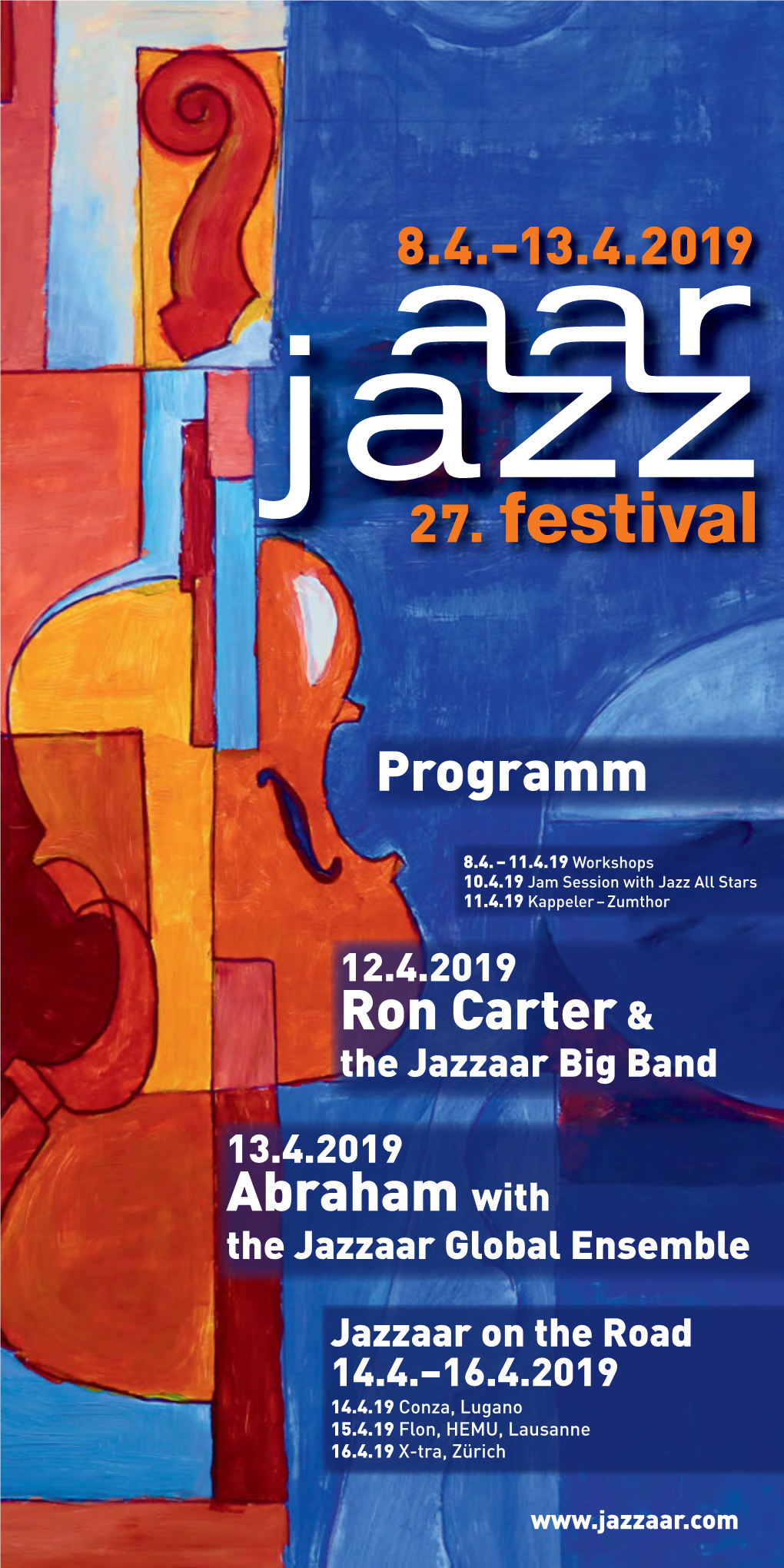 Jazzaar Programmheft 2019.Indd