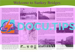 Sankey Canal History Trail Leaflet