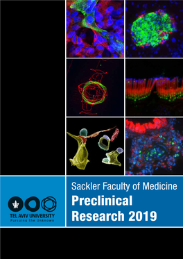 Sackler Faculty of Medicine Preclinical Research 2019 Sections