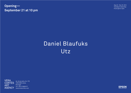Daniel Blaufuks Utz