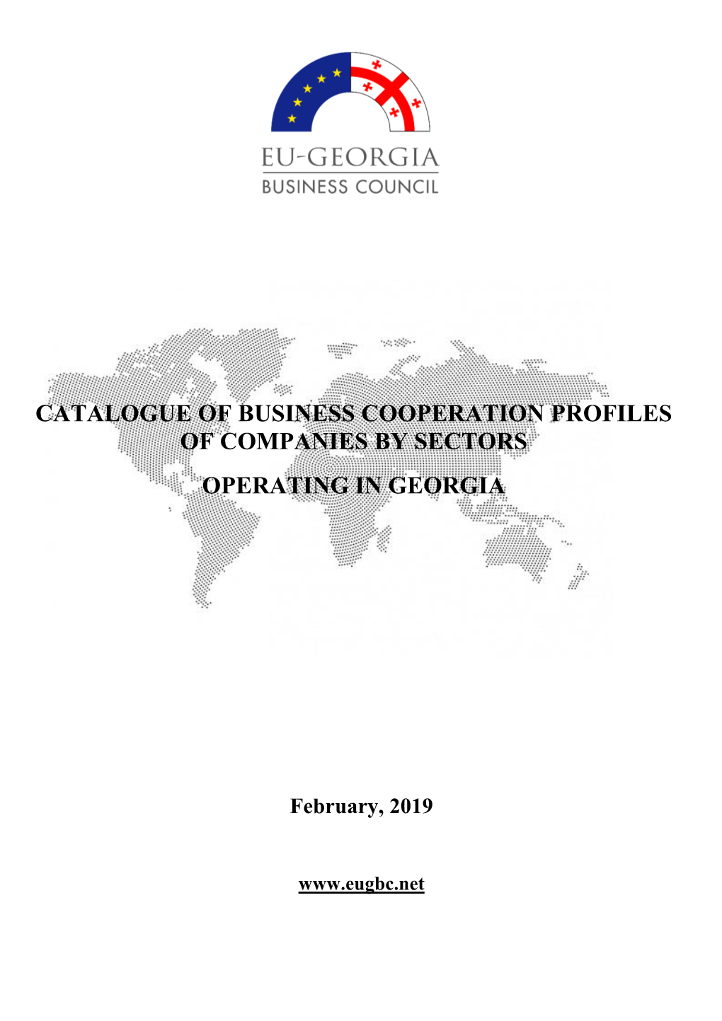 Catalogue of Business Cooperation Profiles of Companies by Sectors Operating in Georgia