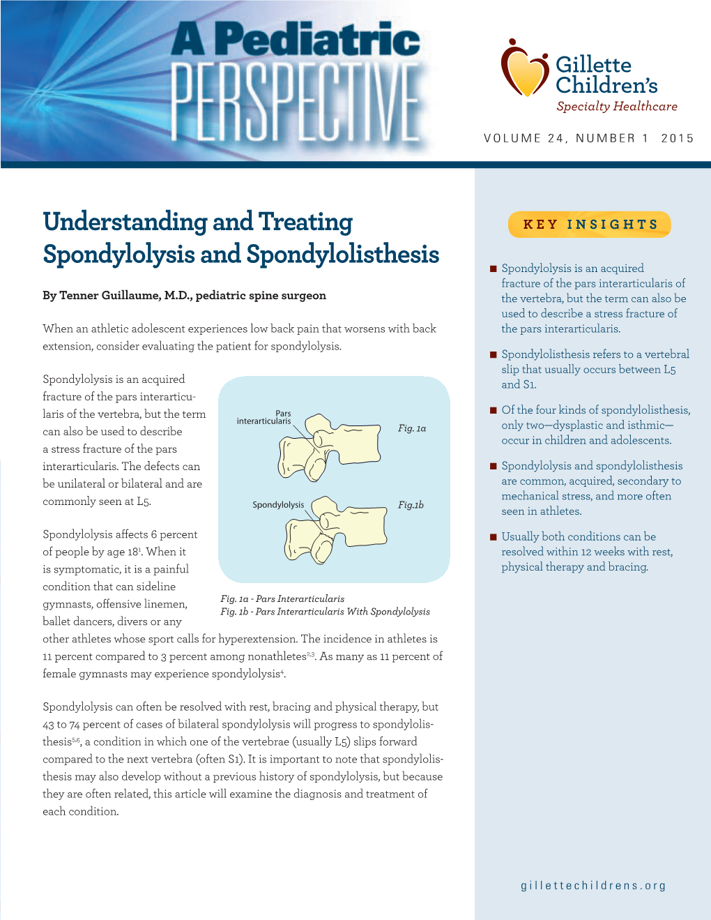 Understanding and Treating Spondylolysis and Spondylolisthesis