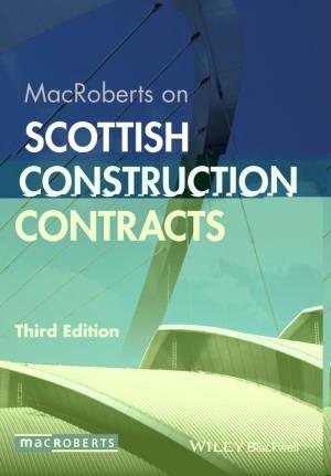 Macroberts on Scottish Construction Contracts
