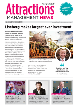 Attractions Management News 22Nd August 2018 Issue